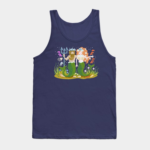 Neptune Nuptials Tank Top by BullShirtCo